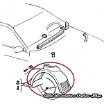 Fiat Tempra/Tipo Right Side Front Wheel Plastic Liner
