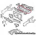 Alfa 145/146/155/156 Windscreen Lower Panel