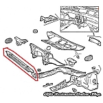Alfa 33 905/907 Series Radiator Lower Cross Rail