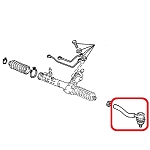 Alfa 155/GTV/Spider Track Rod End Left Side