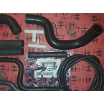 Alfa 33 907 Series 8V/Twin Carbs Cooling Hoses Set with Hose Clamps