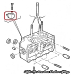 Alfasud/Sprint/Alfa 33 Coolant Temperature Warning Light Sensor (Instrument Panel Gauge)