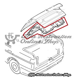 Alfa 155 Boot/Trunk Plastic Cover/Lining
