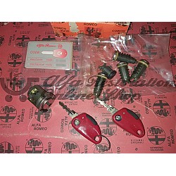 Alfa 156 Door/Ignition Lock Set with Keys and Electronic Code (1997-2002 models)
