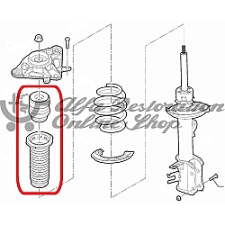 Fiat 500X/Jeep Renegade Rear Suspension Bump Stop & Boot Set