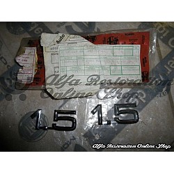 Alfa 33 "1.5" Boot Badge