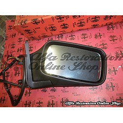 Alfa 164 (1987-1992) Right Door Rearview Mirror (LHD Vehicles with Air Conditioning Temperature Sensor)