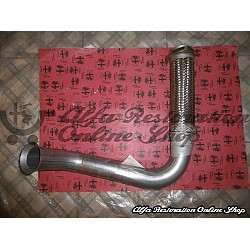 Alfa 164 2.5 TD Exhaust Pipe (Turbo to Middle Box)