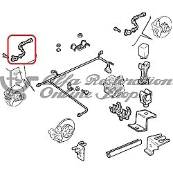 Alfa 145/146/155/GTV/Spider Front Wheel ABS Sensor (All Models)