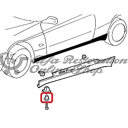 Alfa 145/146/155/GTV/Spider Side Skirt Washer