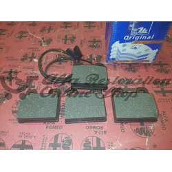 Alfa 75/Milano/SZ/RZ/Giulietta/Alfetta All Models Rear Brake Pads Set