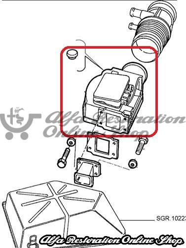 Alfa 164 3.0 12V Air Flow Meter