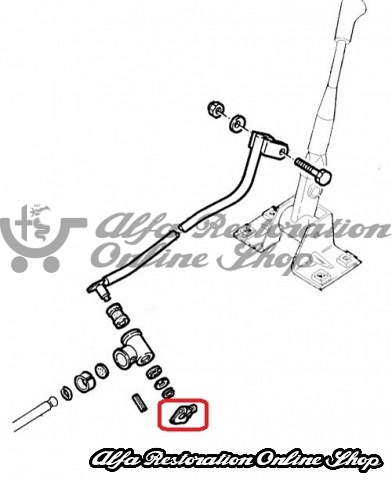 Alfasud/Sprint/Alfa 33 905 Series Gear Selector Rod Circlip