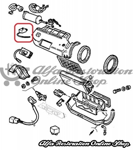 Alfa 164 Air Conditioning Thermostat