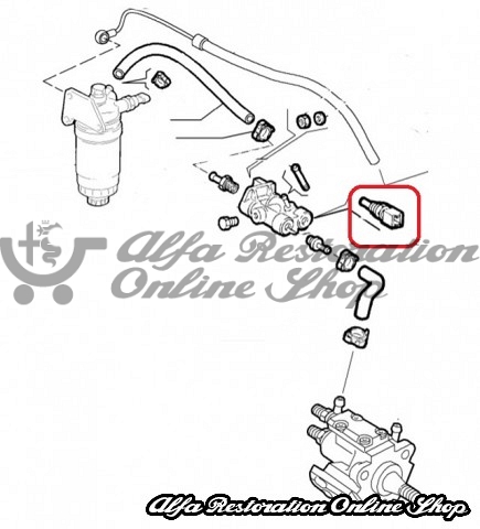 Alfa Romeo 145/146/156/166 Diesel Fuel Temperature Sensor