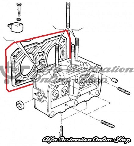 Alfa 33/Sprint 1.7 8V Engines Head Gasket Set (Original/Goetze)