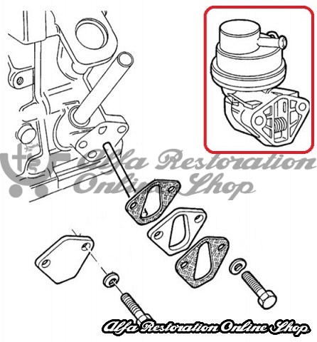 Alfa Romeo 75/Alfetta/Giulietta Mechanical Fuel Pump