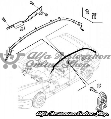 Alfa 156 Facelift Side/Curtain Airbag Sensor