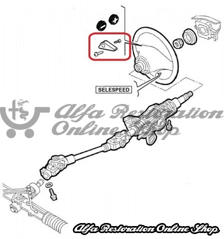 Alfa 156 Selespeed Paddles Repair Kit