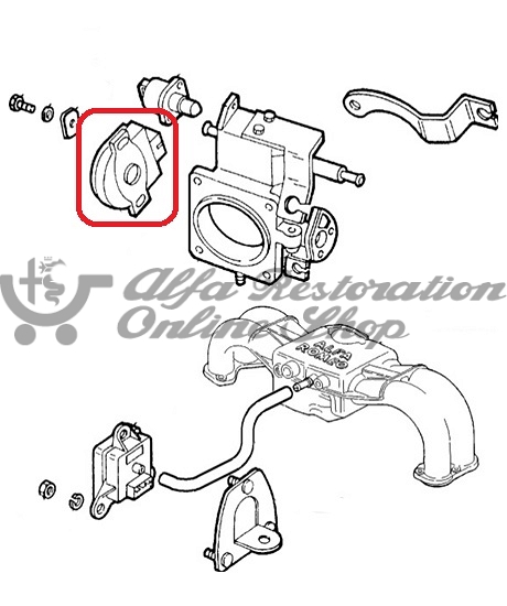 Alfa 33 Marelli IAW Idle Control Switch