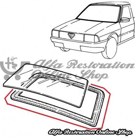 Alfa 33 905 Series Front Windscreen Rubber Seal