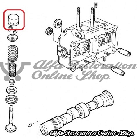 Alfa 33/145/146 Boxer Hydraulic Tappet (Boxer 8V IE/Carburetor Engines)