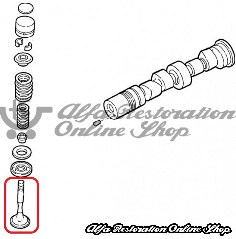 Alfa 33 905 Series/Alfasud 1.5 Exhaust Valve