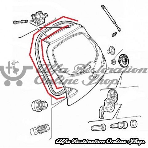 Alfa 147 All Models Boot Seal
