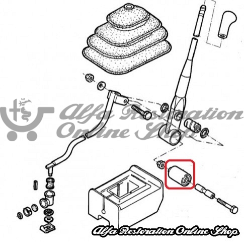 Alfa 33 905/907 Series Gear Lever Bush (As of 1988 Models)
