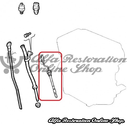 Alfa 155 1.8/2.0 TS Engines Oil Level Sensor (Instrument Panel Gauge)