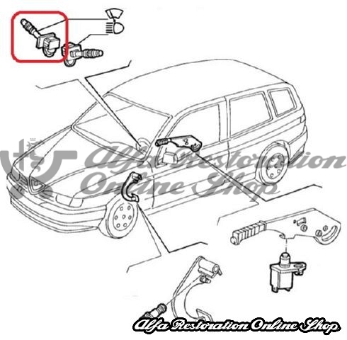 Alfa 145/146 Wiper Stalk for Twin Spark Models