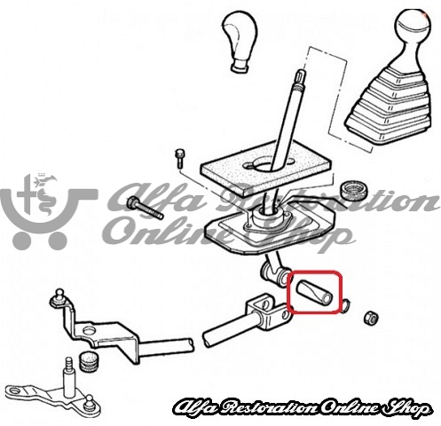 Alfa 145/146/155/GTV/Spider Gear Lever Bush/Spacer