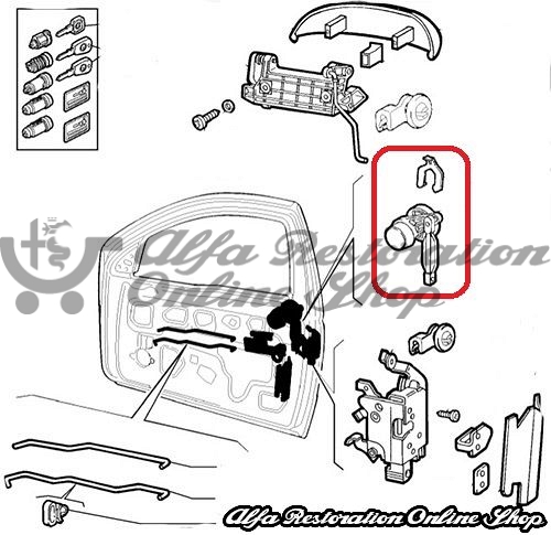 Alfa 146 Door Locks