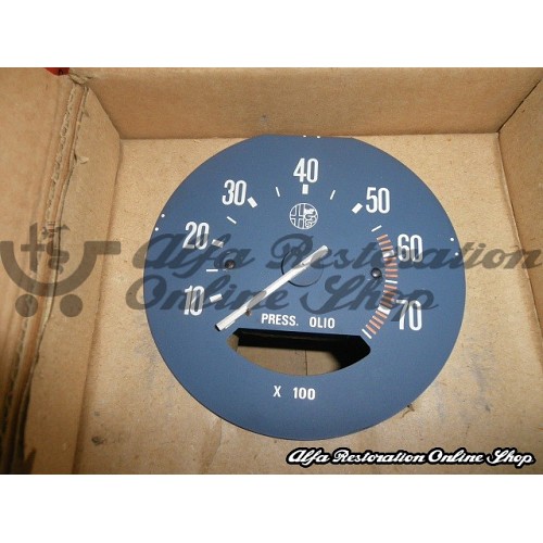 Alfetta Berlina 1.6/1.8 Instrument Cluster RPM/Rev Counter by Jaeger (up to 10/1976)