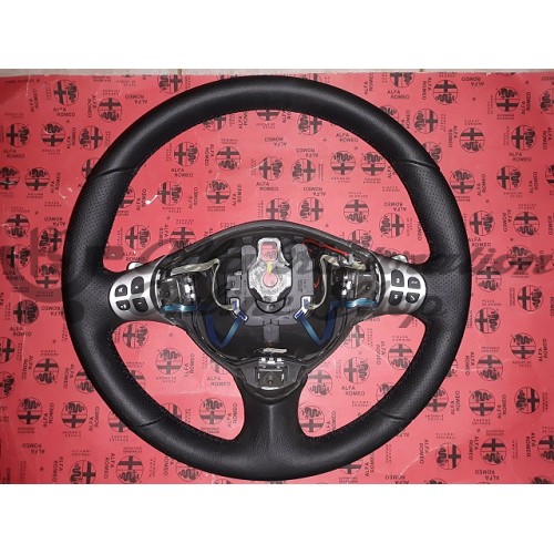 Alfa 147 Selespeed Leather Steering Wheel (Radio/Telephone Controls)