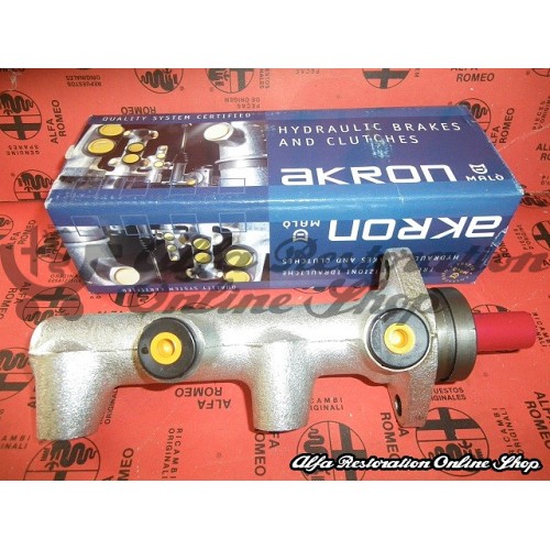 Alfa 33/Alfasud/Sprint Akron/MALO Brakes Master Cylinder (ID 20.6 mm) (3 ports with Front Facing Vertical Port)