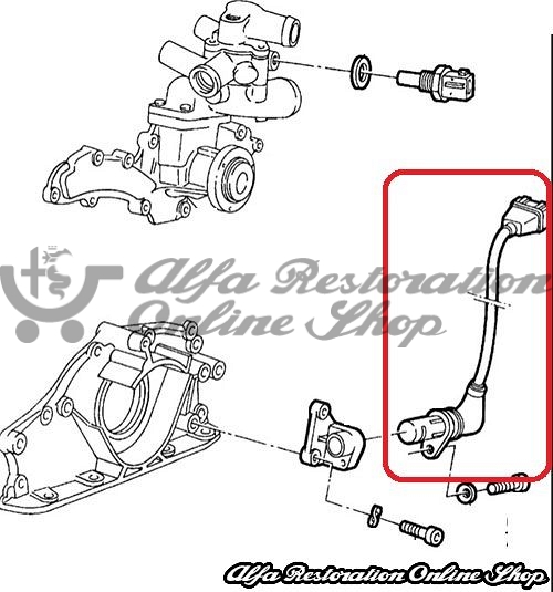 Alfa 164 3.0 V6 24V RPM Sensor