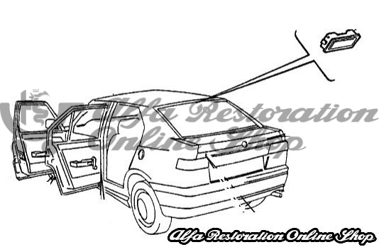 Alfa 33/Lancia Y10 Dome/Ceiling Lamp