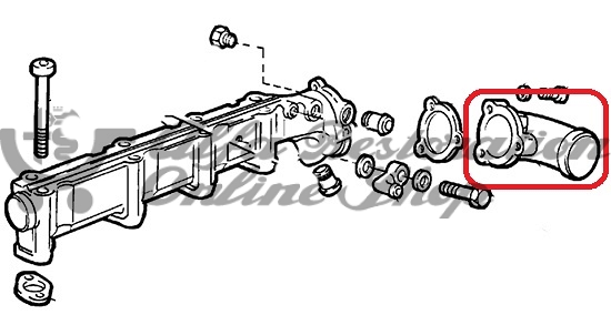 Alfa 75/164 2.0/2.4/2.5 TD Engine Thermostat