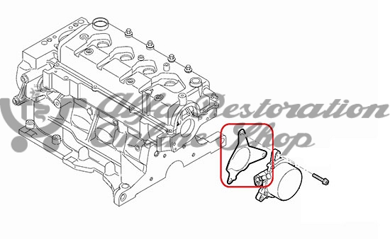 Alfa Mito/Giulietta Vacuum Pump Gasket (1.4 TB/2.0 JTD Engines)