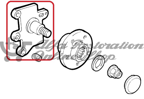 Alfa 147/156/GT Rear Suspension Stub Axle Set (Left/Right Side)