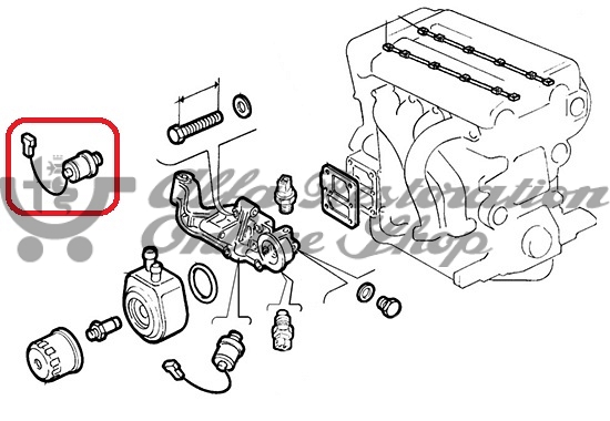 FIAT Coupe/TIPO/Uno Oil Pressure Sensor