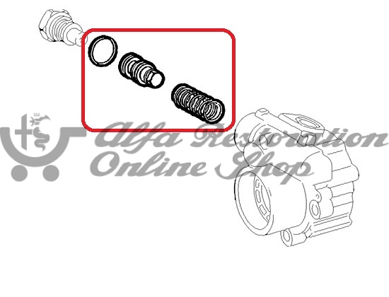 Alfa 147/156/166/GT/GTV/Spider Power Assisted Steering Pump Repair Kit