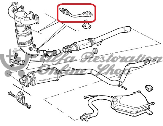 FIAT Palio/Siena/Strada Oxygen/Lambda Sensor