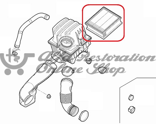Alfa Tonale/Fiat 500X/Jeep Compass & Renegade Air Filter