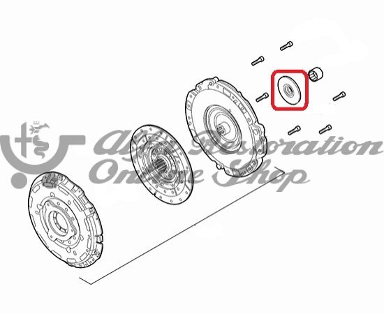 Alfa Romeo Giulietta/MITO/4C Clutch Thrust Bearing (Automatic)
