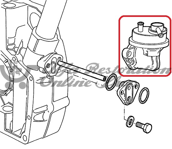 Alfa 33/Alfasud/Sprint Mechanical Fuel Pump