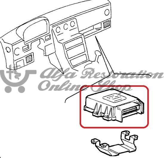 Alfa 33 1.3/1.4 IE Engine ECU (Magneti Marelli IAW)