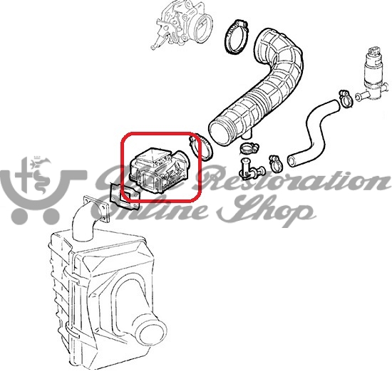 Alfa 155 2.5 V6 12V Air Flow Meter