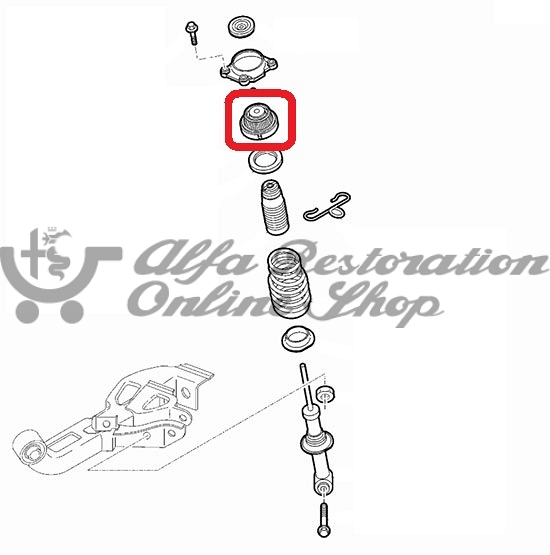 Alfa 159/Brera/Spider All Models Rear Suspension Top Mount